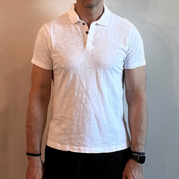 Banana Republic White Polo - Picture 1 of 5